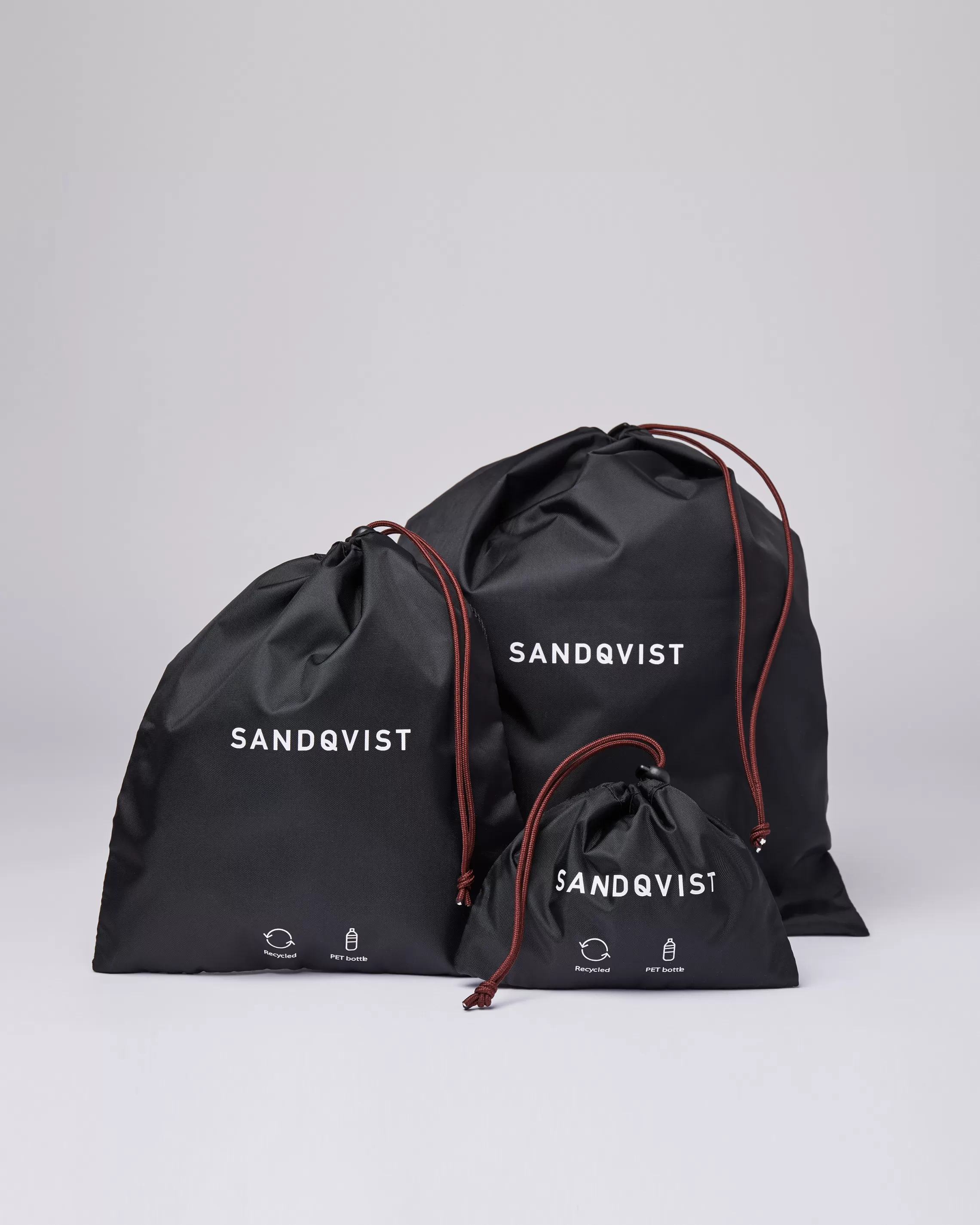 Sandqvist 3 Pack Bags Black Best Sale