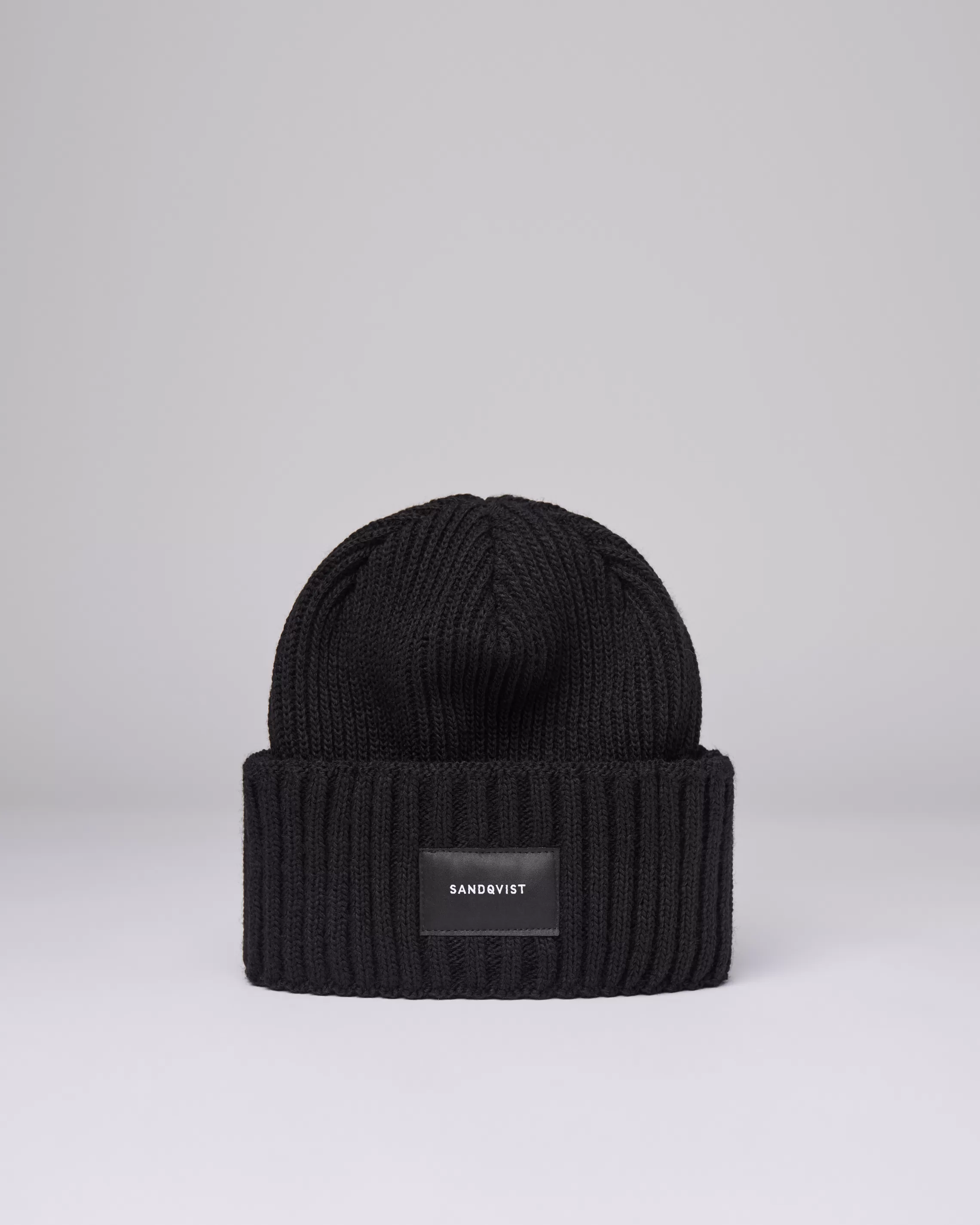 Sandqvist Knitted Cap Black Fashion